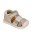 Sandale Biomecanics copii, talpa flexibila, protectie degete, Biogateo Casual, crem- 252127-B695-25-Biomecanics