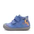 Pantofi D.D. Step baieti, piele naturala, primii pasi, talpa felxibila, albastru, papagal- S066-52304B-25-D.D. Step