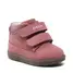 Ghete impermeabile Geox fete, piele naturala, captuseala din lana si brant termic,  roz prafuit, Hynde - B163MB-00032-C8006-26-GEOX