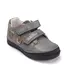 Pantofi din piele naturala, talpa flexibila, D.D Step fete, gri sidef cu inimioare- S040-52547M-30-D.D. Step