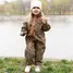 Salopeta softshell animal print, copii – impermeabila, rezistentă la vant | YLIR- 5000219001121-