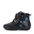 Ghete D.D Step baieti, piele naturala, talpa flexibila, imblanite, bleumarin cu avioane - W015-52347-24-D.D. Step