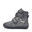 Ghete barefooot D.D Step fete, piele naturala, talpa felxibilă, gri sidef - W063-52804EM-30-D.D. Step