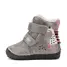 Ghete inalte imblanite D.D.Step, piele naturala, talpa flexibila si fluorsecenta, bronz, argintiu, model cu girafa - W029-52766-24-D.D. Step
