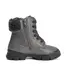 Ghete îmblănite D.D Step, înalte, piele naturală, gri sidef - W056-52456CM-30-D.D. Step