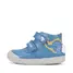 Pantofi D.D. Step baieți, piele naturala, primii pași, talpa felxibilă, albastru, design elefant- S066-61158A-25-D.D. Step