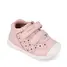 Pantofi Biomecanics fete, Biogateo Casual, primii pasi  – Roz Pudrat cu Steluțe- 262101-A779-25-Biomecanics