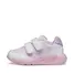 Pantofi sport Geox fete, material textil, talpa flexibila, Sprintye, alb design cu floare- B654TA-0GNHH-C1060-27-GEOX