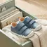 Pantofi Geox baieti, Barefoot, piele naturala, Steppieup, albastru- B465WA-000CL-C4017-27-GEOX