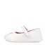 Pantofi fete Biomecanics, piele naturala, Wider, alb cu fluturas- 262155-C050-25-Biomecanics