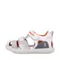 Sandale Biomecanics baieti, piele naturala, talpa flexibila, protectie degete, Bioevolution, alb- 262231-B050-28-Biomecanics