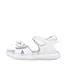Sandale Biomecanics fete, talpa flexibila, Biomecanics Biogateo Open Toe, alb cu fundita- 262208-C050-34-Biomecanics