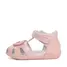 Sandale D.D. Step Fete, piele naturala, talpa flexibila, roz deschis, ursulet- G075-61516D-25-D.D. Step