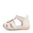 Sandale D.D. Step copii, piele naturala, talpa flexibila, crem, vulpe- G075-61516F-25-D.D. Step