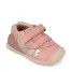 Pantofi Biomecanics fete, piele naturala, Biogateo Casual, roz cu fluturas- 261104-B193-25-Biomecanics
