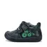 Pantofi D.D. Step Barefoot, baieti, piele naturala, primii pasi, bleumarin, design excavator- S070-62964A-25-D.D. Step