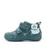 Pantofi D.D Step baieti, piele naturală, captuseală din piele, talpă flexibilă, verde smarald, corabie pirati- S082-62627B-25-D.D. Step