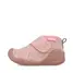 Pantofi Biomecanics fete, material textil, sustinere calcai, Biohome, roz cu inimioare- 261181-B032-24-Biomecanics