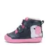 Ghete D.D.Step fete, piele naturala, imblanite, bleumarin sidef, model cu Urs polar - W066-62479D-25-D.D. Step