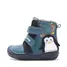 Ghete D.D. Step baieti, inalte, piele naturala, imblanite, albastru, model Pinguin - W071-62827M-31-D.D. Step