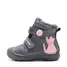 Ghete D.D Step fete, piele naturala, fluorescente, imblanite, gri - W082-62935AM-21-D.D. Step