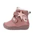 Ghete fete, inalte, piele naturala pentru fete, D.D.Step, imblanite, roz metalic, model unicorn - W071-62869B-25-D.D. Step