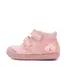 Pantofi D.D.Step fete, piele naturală, primii pași, roz deschis, talpă flexibilă, model cu pisica- S066-62946B-25-D.D. Step