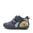 Pantofi D.D. Step baieti, primii pasi, piele naturala, talpa flexibila, bleumarin, model cu castor- S015-62748A-24-D.D. Step