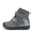 Ghete D.D Step baieti, piele naturala, fluorescente, imblanite, gri - W082-62555BM-31-D.D. Step