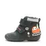Ghete D.D Step baieti, piele naturala, talpa flexibila, imblanite, verde uscat, model cu excavator - W015-62928A-24-D.D. Step