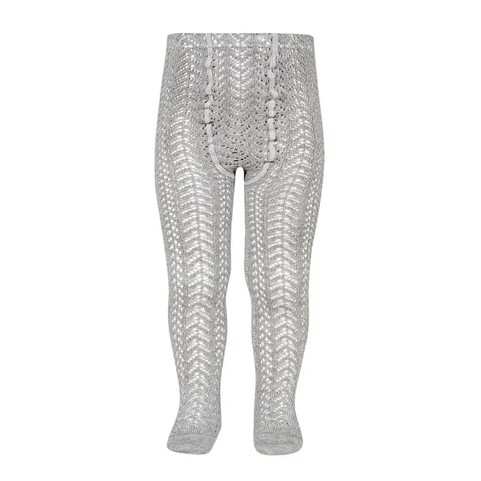 Strampi bumbac crosetat, aluminium, Condor- 2.529/1-1-221-Condor-Bumbac