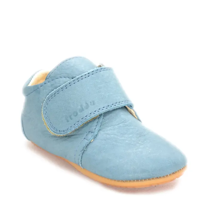 Pantofi primii pași din piele, flexibili și ușori, Froddo, denim- G1130005-14-24-Froddo-