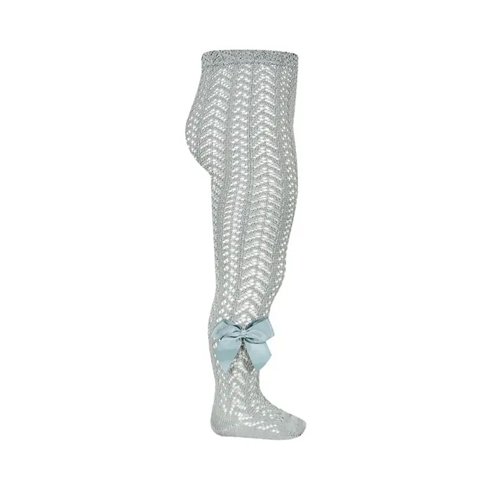Dres bumbac crosetat cu funda, verde uscat, Condor- 2.530/1-1-756-Condor-Bumbac