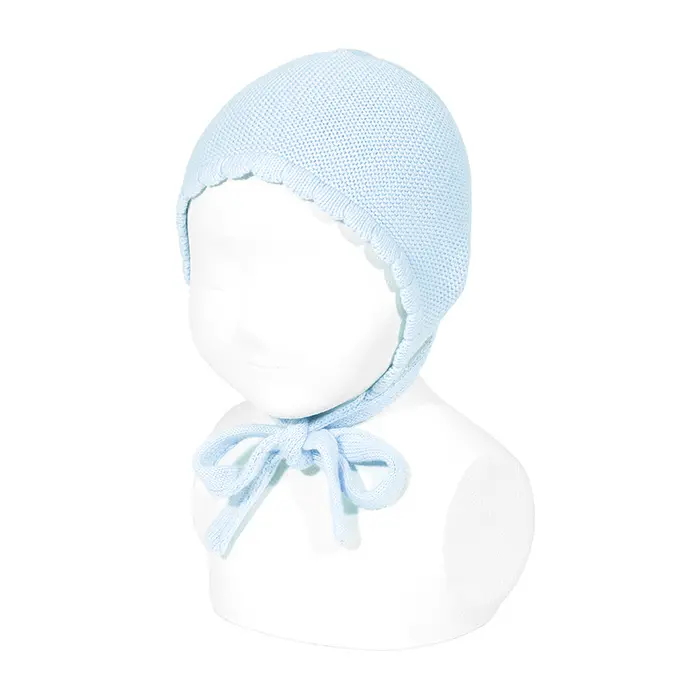 Caciula bebelusi, crosetata, Condor, baby blue- 50.500.010-410-00-Condor-Bumbac