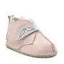 Ghete primii pasi, captuseala textila, talpa felxibila, roz deschis - RO-112-11-24-By Pebebe