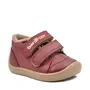 Ghete barefoot copii, piele naturala, captuseala textila, Burgundy, Elf Step tex, Bar3foot - 5905811261778-Bar3foot