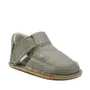 Pantofi barefoot, primii pasi, piele naturala, talpa flexibila, verde khaki, Marcus- Ari-020-7-17-Ariana Baby Shoes