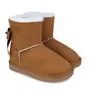 Cizme copii,material textil, blanita sintetica, Cloud, maro, Garvalin - 241550-A127-27-Garvalin