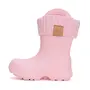 Cizme de cauciuc pentru copii, interior din material textil detasabil, roz deschis, D.D.Step - I106-42545-32/33-D.D. Step