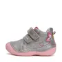 Pantofi fete, piele naturla, talpa flexibila, Argintiu, fluturasi, D.D.Step- S015-42400B-24-D.D. Step