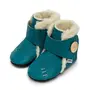 Cizme din piele naturala, talpa din piele antiderapanta, albastru, Mineral, Liliputi - 2006001044058-Liliputi