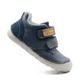 Pantofi copii, barefoot, piele naturala, protectie degete, bleumarin, D.D. Step- S073-51761A-25-D.D. Step