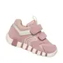 Pantofi Geox fete, piele naturala,  brant antibacterian, Geox Respira, Iupidoo, roz pudra- B3558C-05422-C8047-26-GEOX