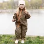 Salopeta softshell animal print, copii – impermeabila, rezistentă la vant | YLIR- 5000219001121-