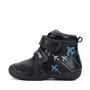 Ghete D.D Step baieti, piele naturala, talpa flexibila, imblanite, bleumarin cu avioane - W015-52347-24-D.D. Step
