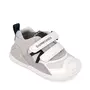 Pantofi Biomecanics baieti, piele si material textil, Biogateo Casual, Gri cu Alb- 262122-C050-25-Biomecanics