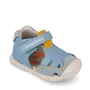 Sandale Biomecanics baieti, Biogateo, Sustinere Calcai, Piele Naturală, Bleu- 262130-B862-25-Biomecanics