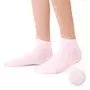 Șosete roz deschis, până la gleznă, pentru fete, cu model, STEVEN - Sosete
